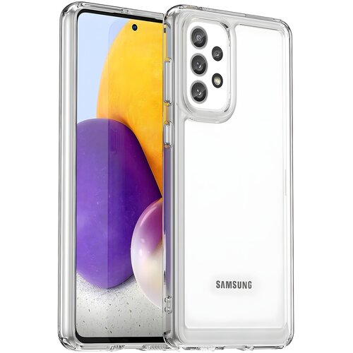 IZMAEL.eu Silikonska futrola s ojačanim rubovima za Samsung Galaxy A73 - Prozirna Cene