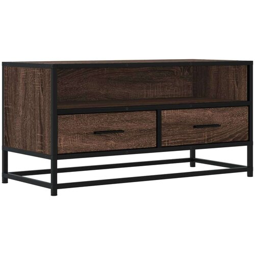 vidaXL TV ormarić boja smeđeg hrasta 80x34,5x40 cm konstruirano Cene
