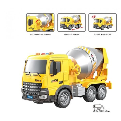 Magzy Wheels Kamion 1:18 gradjevinska me&scaron;alica sa zvukom i svetlom Cene