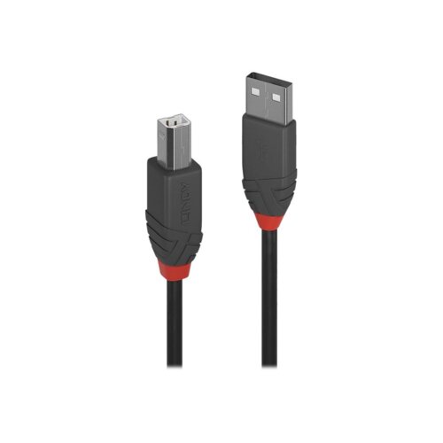 Lindy 36673 USB kabel 2 m USB 2.0 USB A USB B Črna Cene