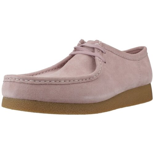 Clarks Mokasini WALLABEE EVO Rožnata Cene
