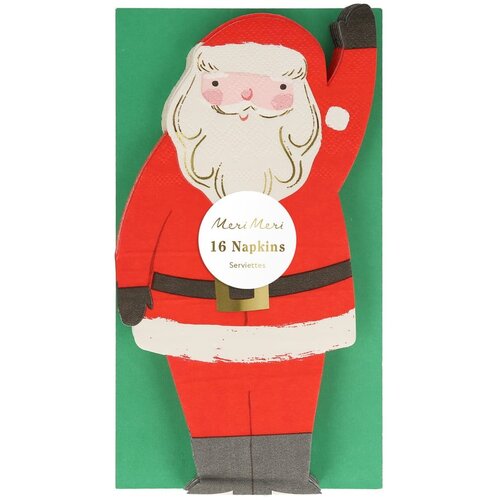 Meri Meri Papirnati ubrusi u setu 16 kom Jolly Christmas &amp;ndash; Slike