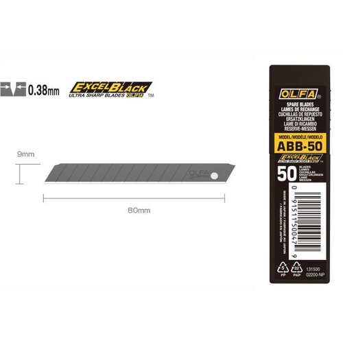 OLFA ABB-50 profesionalna oštrica 9mm Cene