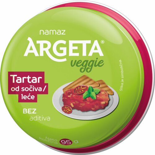 Argeta Namaz veggie tartar od sočiva 95g Cene