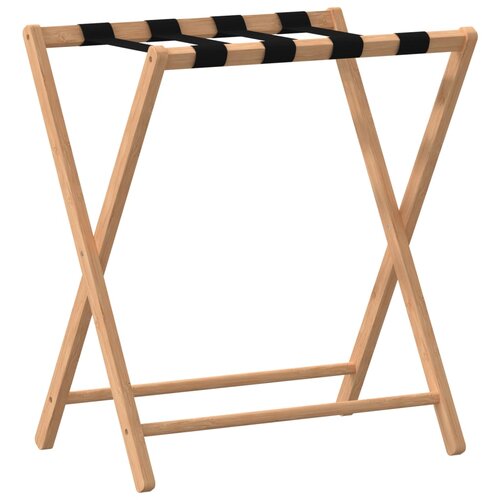  Stalak za prtljagu 68,5 x 38 x 58 cm od bambusa Slike