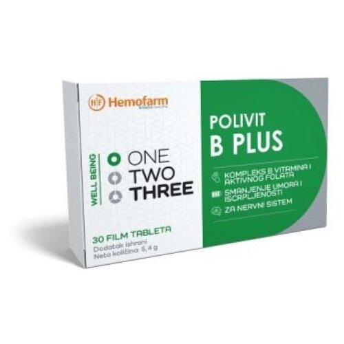 One Two Three polivit b plus , 30 film tableta Cene