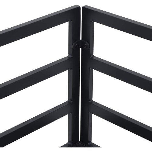  Sjedeća garnitura za vrt s jastukom 6 pcs Crna Aluminij Slike