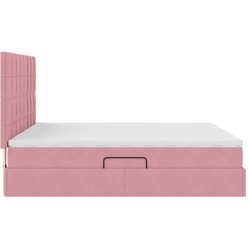  Krevet s od storage s madracem Ružičasta 180 x 200 cm Bar&amp;scaron;un Slike