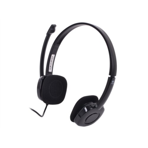 Logitech H151 stereo headphones with microphone - black Cijene