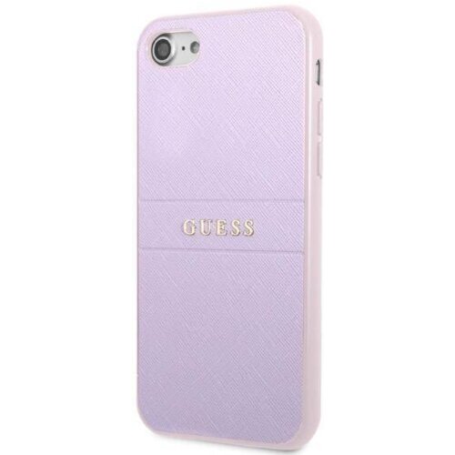 Guess GUHCI8PSASBPU usnjen ovitek za iPhone 7 / 8 / SE 2020 - vijola Slike