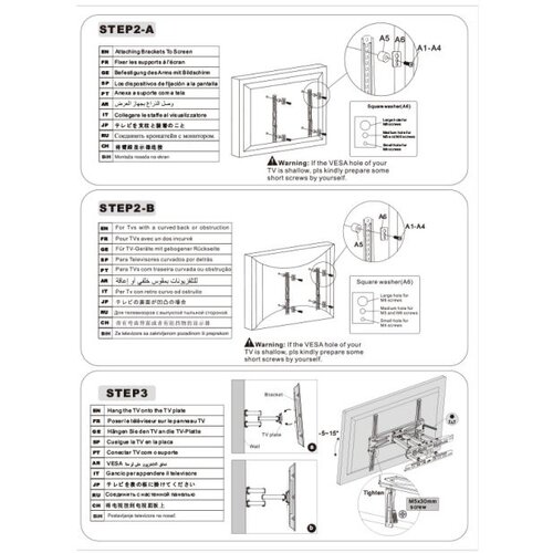  Zidni nosač GNC PSW866AT 32"-55" 400x400... Cijene