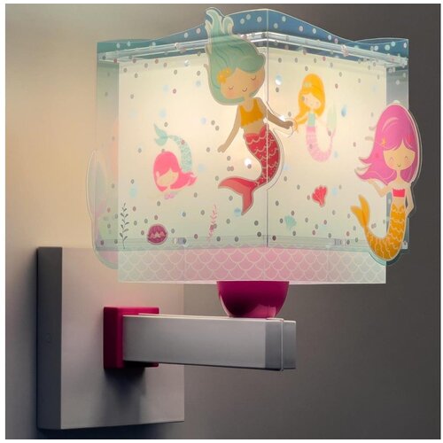 Dalber 63449 - Dečije zidno svetlo MERMAIDS 1xE27/60W/230V Cene