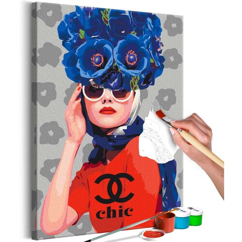  Slika za samostalno slikanje - Floral Chic 40x60 Cijene