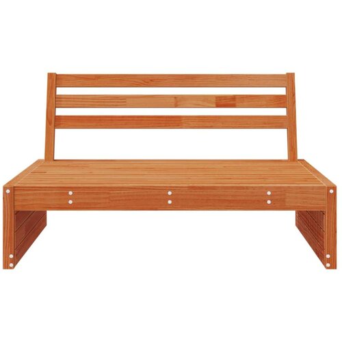  Sekcionalna sofa Čvrsto borovo drvo Vosak Smeđa - Vosak smeđa bor srednja sofa Slike