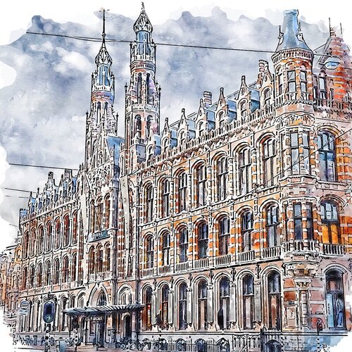 Fedkolor Slika 50x50 cm Amsterdam – Cene