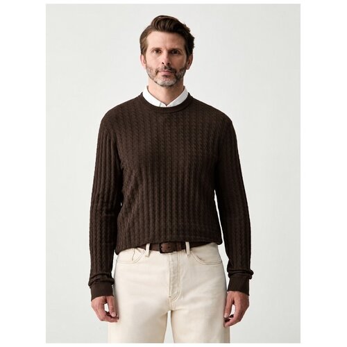 Armani Exchange Puloverji XM002988AF10454 Kostanjeva Slike