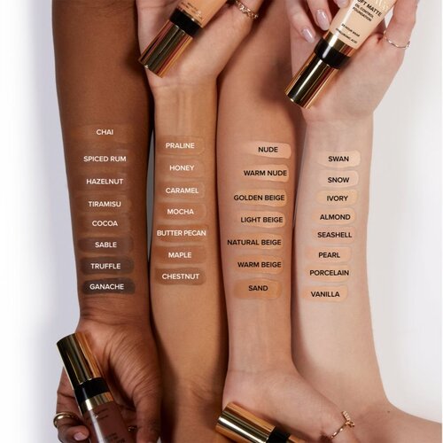 Too Faced Born This Way Soft Matte Foundation matirajući make-up nijansa Snow 30 ml Slike