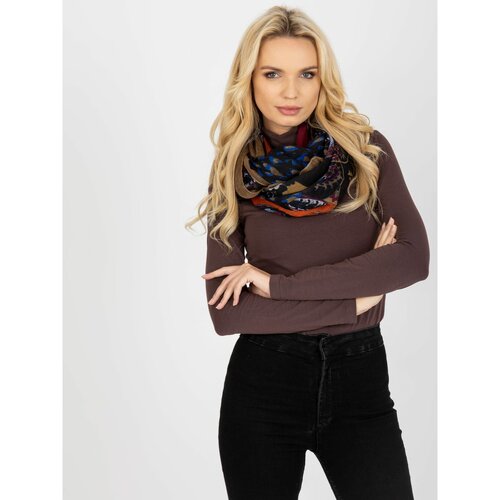 Fashion Hunters Women's black viscose scarf scarf Slike