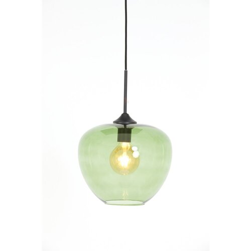 Light & Living Zelena stropna svjetiljka sa staklenim sjenilom ø 30 cm Mayson - Cijene