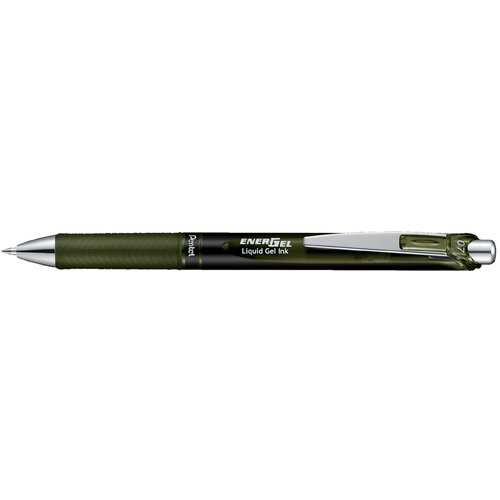Pentel gel roler Energel BL77, olivno črn, (21655208) Cene