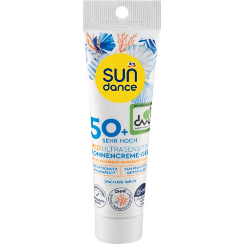 sundance med ultrasensitive gel-krema za zaštitu od sunca spf 50+ 30 ml Slike