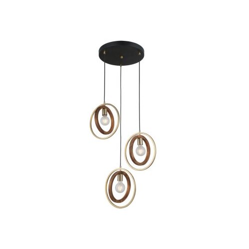 Opviq Luster Feno-52-03, 35x35x3cm, 45-180cm, IP20 Smeđe-zlatna boja Cene