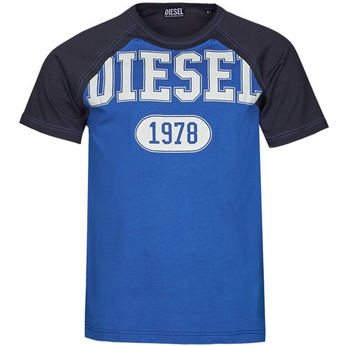 Diesel Majice s kratkimi rokavi T-RAGLEN Modra Cene