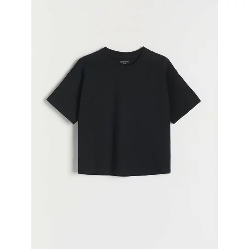 Reserved - Pamučna majica - crno