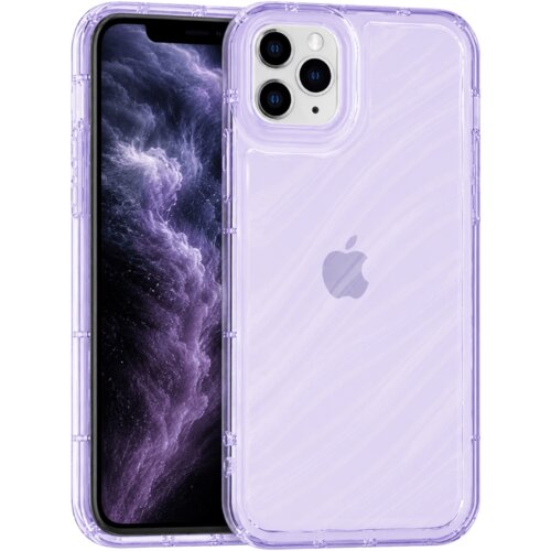 Apple Aurora Wave maska za iPhone 11 Pro Max - Ljubičasta Slike