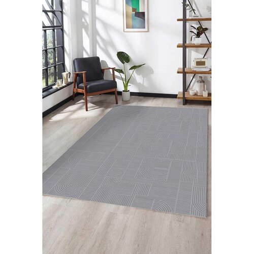 Conceptum Hypnose Tepih Akasya Ak005, 80x400 cm, Tamnosivi Cene
