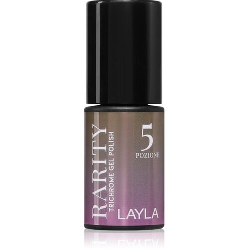 Layla Cosmetics Rarity gel lak za nokte s kori&amp;scaron;tenjem UV/LED lampe nijansa n.5 5 ml Slike