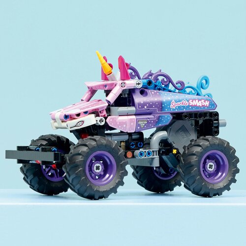 Lego 42220 monster jam sparkle smash na povlačenje Slike