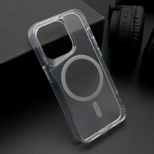 Maska aura magsafe za iphone 14 pro/ siva Slike