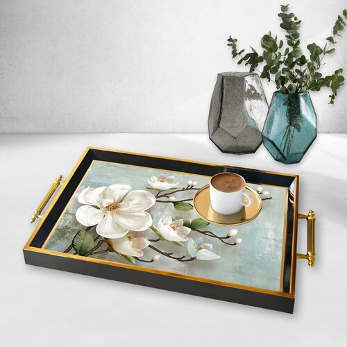 Aberto Design Poslužavnik TPA9880 50 x 29 x 3.5 cm, Šareni Cene