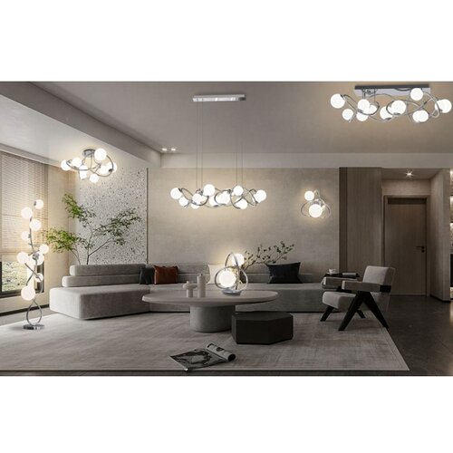 Wofi 9014-807 - led plafonski luster nancy 8xG9/3,5W/230V sjajni hrom Slike