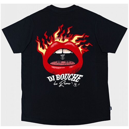 Farci Majice & Polo majice Tee dj bouche Črna Cene