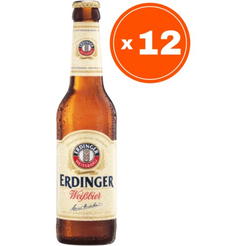 Erdinger Svetlo pivo, 0.33l, 12 komada Slike