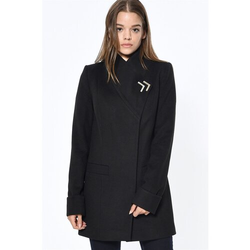 Dewberry Z6634 WOMEN'S COAT-BLACK Cijene