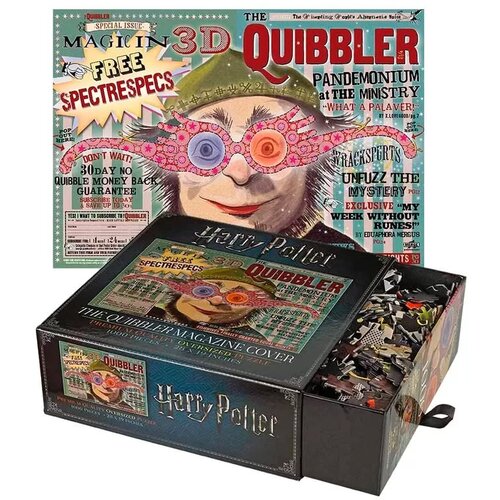 HARRY POTTER The Quibbler Magazine Cover puzzle 1000 komada - Premium Slike