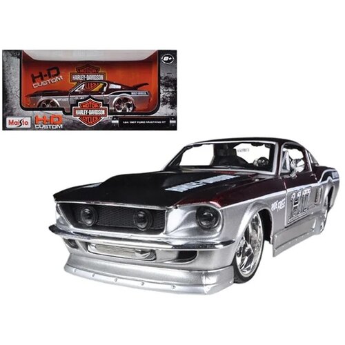 Maisto automobil 1:24 harley-davidson custom 1967 ford mustang gt 32168 Cene
