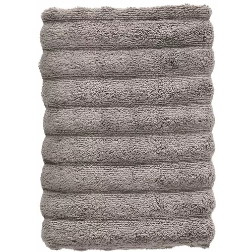 Zone tamno sivi pamučni ručnik Inu, 100 x 50 cm