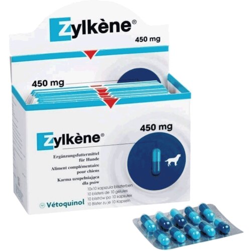 Vetoquinol Zylkene antistres za pse 10 kapsula - 450 mg Slike