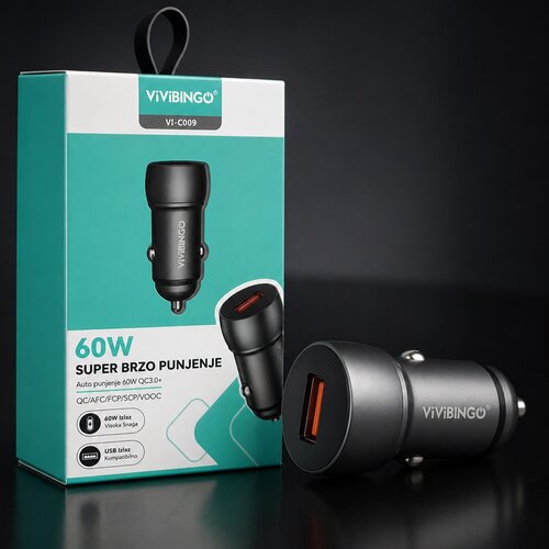  Auto punjač 60W Slike