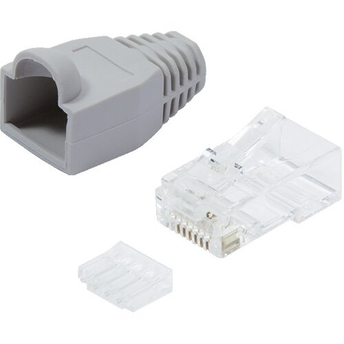  Mrežni konekor sa za&scaron;titnom kapcicom CAT6 RJ45 pak 100/1 LOGILINK MP0023 Cijene
