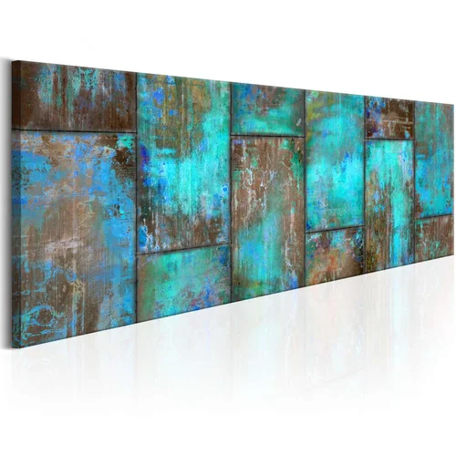  Slika - Metal Mosaic: Blue 135x45