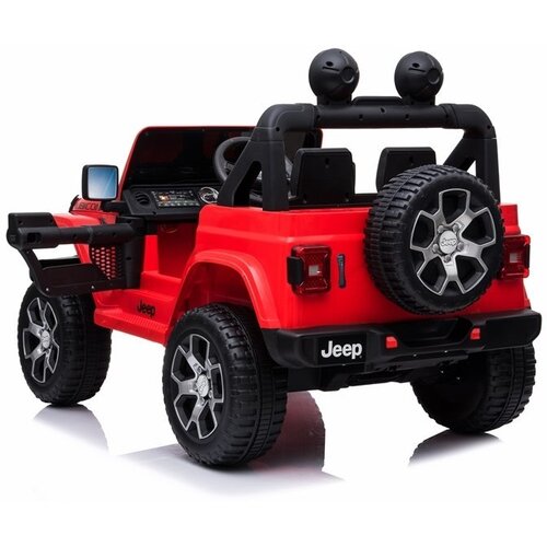 Lean Toys Otro&amp;scaron;ki avto na akumulator Jeep Wrangler Rubicon Rdeča 4x4 lea Slike