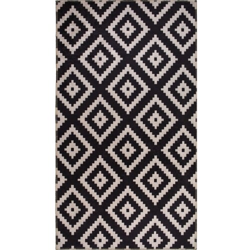 Vitaus Črna pralna preproga 80x50 cm - Vitaus Cene