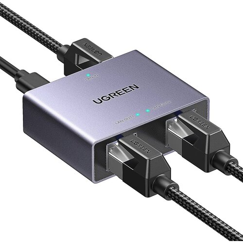 Ugreen NW301 Mrežni spliter 1 na 2, RJ45, 1000mbps Slike