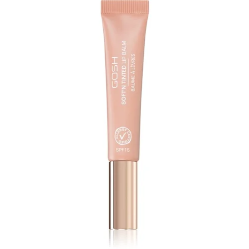 Gosh Soft`n Tinted balzam za toniranje usana SPF 15 nijansa Nougat 8 ml