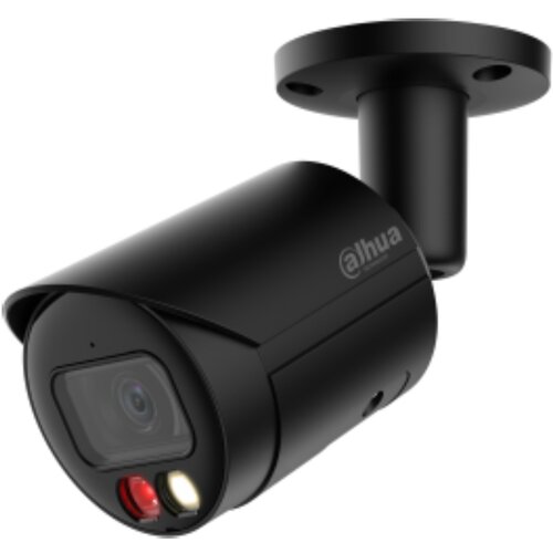 Dahua IPC-HFW2449S-S-IL-0280B-BLACK 4MP Smart Dual Light Fixed-focal Bullet WizSense Network kamera crna Slike
